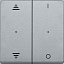 Sm,кл.для мод 2кн.вык, рис вв/вн,1/0,алю Schneider Electric. Вид 1.