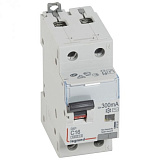 DX3 Дифф. автомат 1P+N, 16A, 300mA, тип АC, 6kA (хар-ка C) Legrand