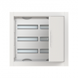 CU23V Щит встраиваемый 2 ряда/3 рейки, 72 модуля, 564х615х125, IP30 (в сборе) ABB. Вид 1