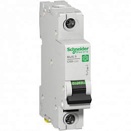 Автоматический выключатель C60H-DC 1-полюсный 63A C Schneider Electric. Вид 1