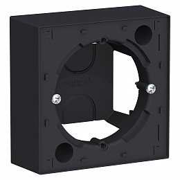 Коробка для аружного монтажа (карбон) Atlas Design Systeme Electric. Вид 1