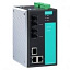5-портовый управляемый коммутатор: 3х10/100 BaseT Ethernet, 2х100BaseFX MOXA. Вид 1.