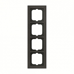 1724-290 Рамка 4-постовая, Axcent, сланец ABB. Вид 1