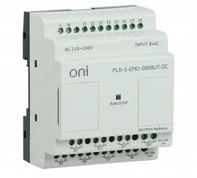 Логическое реле PLR-S. Расширение 8DI/8DO (T) 24В DC ONI. Вид 1