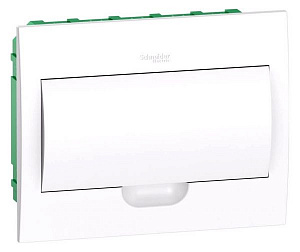 Бокс встраиваемый 1ряд/12 модулей с белой дверью (с клеммами) IP40 EASY 9 Systeme Electric. Вид 1