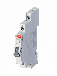 E214-16-101 Переключатель 3-поз. I-0-II на DIN-рейку 16А 1ПК 250В AC ABB. Вид 1