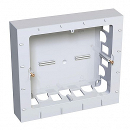 Коробка для нар монт 2 ряда 3х45 н=40мм Schneider Electric. Вид 1