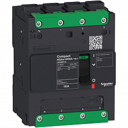 Выключатель-разъединитель 4-полюсный, NSXm 50na elink Schneider Electric. Вид 1