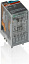 CR-M220DC4L Реле с 4-мя переключающими контактами 6А 230B DС со светодиодом ABB. Вид 1.