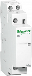 Модульный контактор 2полюса (2но).16а. цепь управления 24в 50гц Schneider Electric. Вид 1