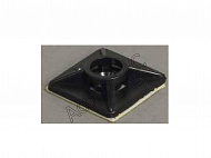 CBH 3 Самокл. держатели для хомутов черные 26,3x26,3 (1уп.-100шт) Weidmuller