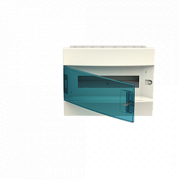 Бокс встраиваемый на 12 мод. прозрачная дверь (без клемм.) 320х250х108 Mistral41 ABB. Вид 1