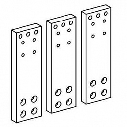 Запчасти для nw:4p 08/16 передн.присоед.шасси комплект 4_коннект. Schneider Electric. Вид 1