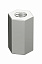 Гайка соединит. д/шпилек b42 m8 ss316l Schneider Electric. Вид 1.