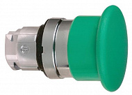 Головка кнопки 22мм грибовидная зеленая 40мм с возвратом Schneider Electric