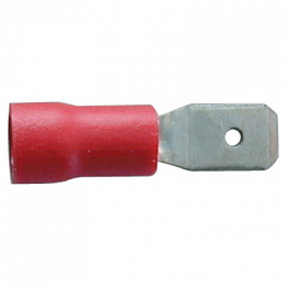 KFE-1638 Наконечники изолированные ножевой 0,5-1,5mm(FASTON) (1уп.-100шт) Klemsan. Вид 1