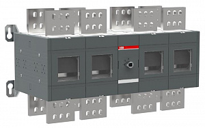 Реверсивный рубильник OT2500E22C 2500А 4х-полюсный (без ручки управления и переходника) ABB. Вид 1