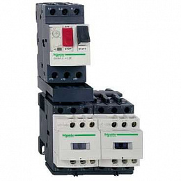 Комбинированный реверсивный пускатель 6-10А 230В AC, 50/60Гц Schneider Electric. Вид 1
