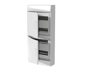 Бокс настенный на 48 мод. непрозрачная дверь (без клемм.) 292х656х120 Mistral41 ABB. Вид 1