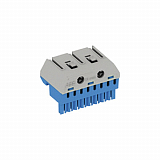 41Z72 Клеммник самозажимной N8x4+2x25мм ABB