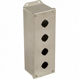 кн.постпустой,4отв.,30мм,нерж.сталь Schneider Electric. Вид 1