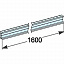 Монтаж. рейки длиной 1600 мм (2 шт.) Schneider Electric. Вид 1.