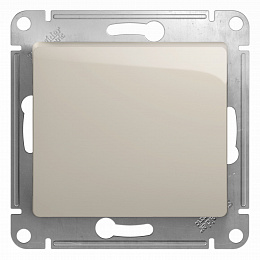 Переключатель перекрестный,сх.7,10ax, механизм (молочный) Glossa Systeme Electric. Вид 1