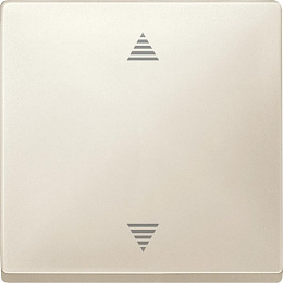 Сенсорная поверхность выкл. управления жалюзи, подкл. датчика, с памятью, sd Merten Schneider Electric. Вид 1