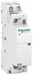 iCT Модульный контактор 25A 1НО 220В АС Schneider Electric. Вид 1