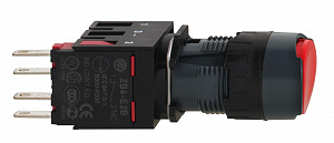 Кнопка 16мм красная с возвратом xb6aa42b Schneider Electric. Вид 1