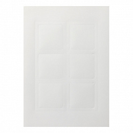 Листы для надписей E2 тип 3 Gira. Вид 1