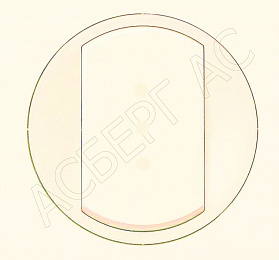 Клавиша для 1 клавишного переключателя с подсветкой (слоновая кость) Celiane Legrand. Вид 1