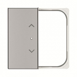 SRB-2-85PL SRB-2-85PL Клавиша двойная free@home,SKY,жалюзи,серебристая ABB. Вид 1