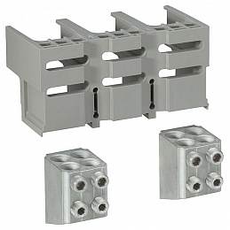 4 каб.коннектора 4 x 150 mm.кв с крышкой Schneider Electric. Вид 1