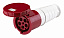 РП102-5-125-IP67 Розетка переносная 3Р+РЕ+N 125А 380-415В IP44 DEKraft. Вид 1.