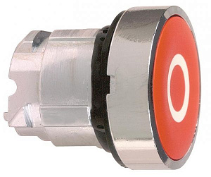 Головка для кнопки 22мм красная zb4ba432 Schneider Electric. Вид 1