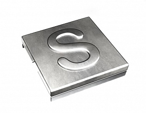 YID-CHAR-S Маркировка для каб.стяжки,нерж.сталь,'S', (100шт) ABB. Вид 1