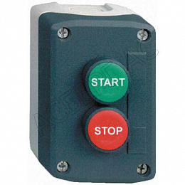 Кнопочный пост 2 кнопки с возвратом, Schneider Electric. Вид 1