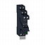 Комплект из реле, колодки, скобы, маркировки, варистора, 16А, ~230В Schneider Electric. Вид 1.