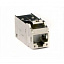 Модуль Keystone RJ45 CAT5E экранированный, серебристый DKC. Вид 1.