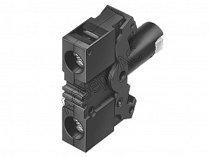 Патрон с LED, белый, UC 24V, для уст. диам. 22мм Siemens. Вид 1