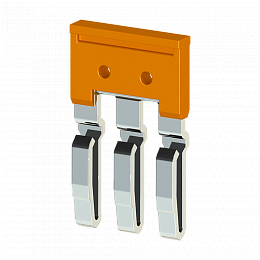 UK 2,5/3 Стандартная перемычка для YBK 2,5 (3 полюса) Klemsan. Вид 1