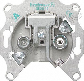 4300 Механизм компьютерной розетки (5 cat) не экранированированная GIRA. Вид 1