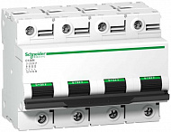 C120N 4P 100A Автоматический выключатель 4-полюсный, 100А, 10кА (хар-ка B) Schneider Electric