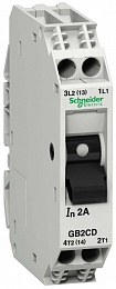 Комбинированный автомат для защ. дв. 1 полюс 2A Schneider Electric. Вид 1