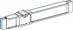 Прямая секция для болт. отв. блоков, 3l+n+pe, cu, 2500а, l=4000 мм Schneider Electric. Вид 1