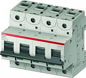 S804S K13 Автоматический выключатель 4-полюсный, 13А, Icu=50kA (хар-ка K) ABB