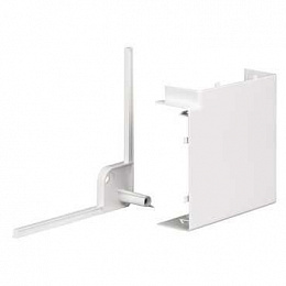 Угол плоский для короба ПВХ 165х55мм OL45, RAL9003 Schneider Electric. Вид 1