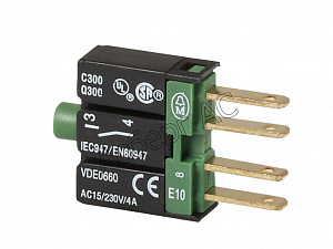 90351 E10 Контактный элемент 1НО Eaton. Вид 1