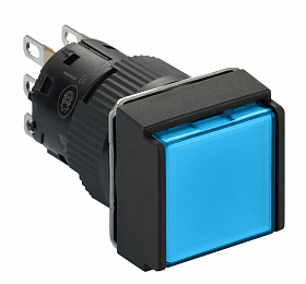 Кнопка с подсветкой но нз 12v xb6ecw6j1p Schneider Electric. Вид 1